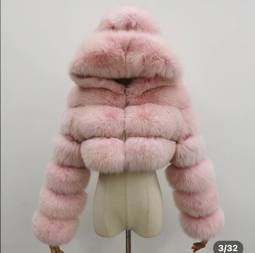 Real fluffy coats