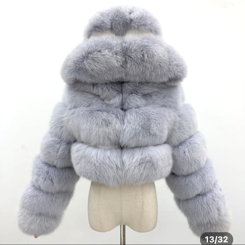 Real fluffy coats